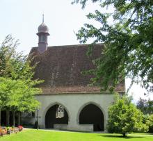 Die Beinhauskapelle auf dem Friedhof St. Michael.