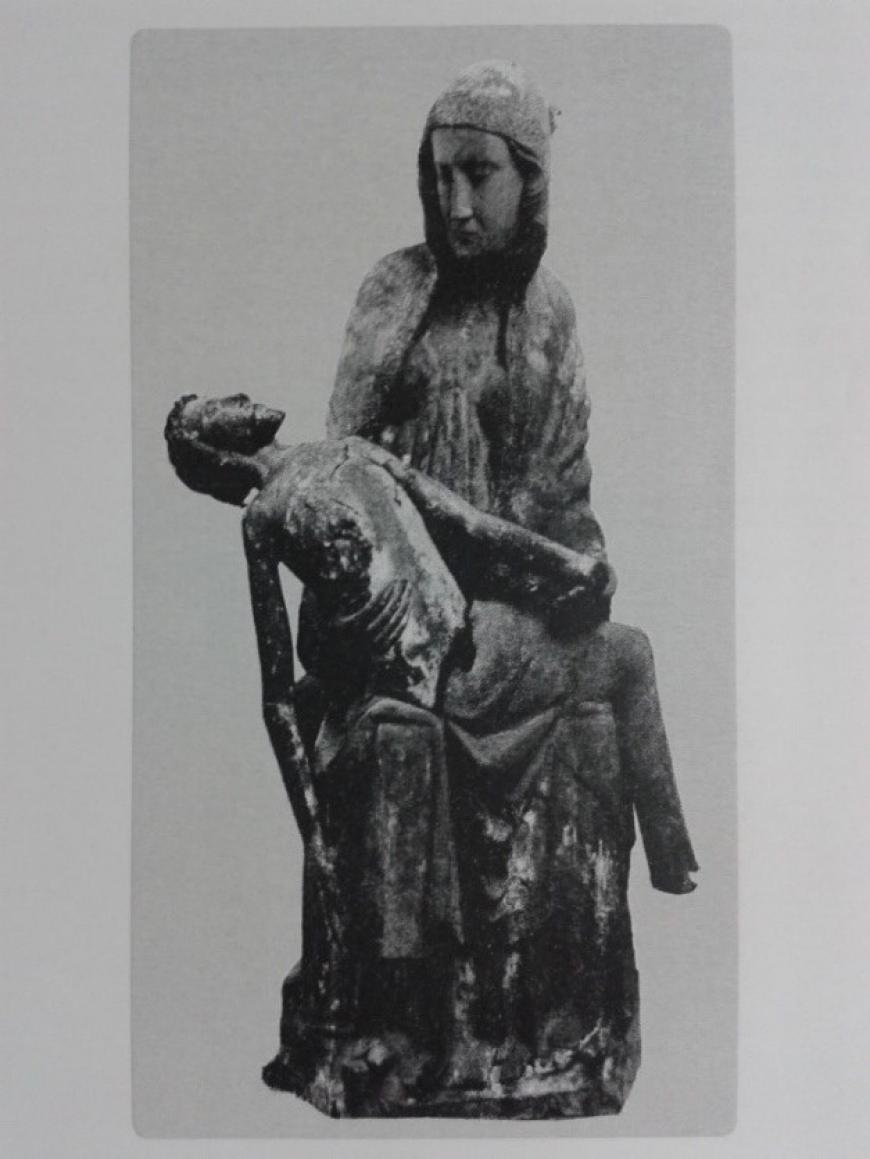 Pietà aus Leuk, 1. Hälfte 14. Jh.