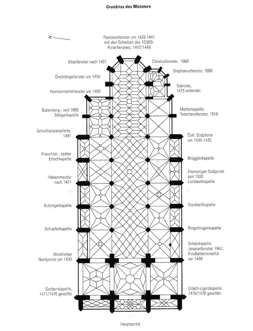 Grundriss des Münsters