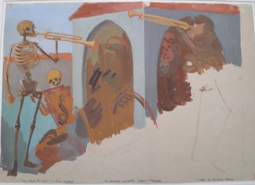 Totentanz: Totenkonzert, Kopie von Maurice Moullet 1925